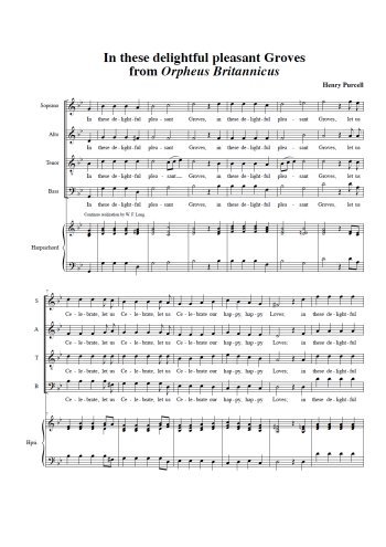 In these delightful pleasant Groves Partitions gratuites